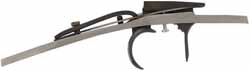Double Lever Double Set Trigger,
straight front trigger, backlash adjustment screw,
by L&R